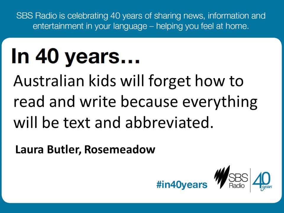 #in40years SBS Radio