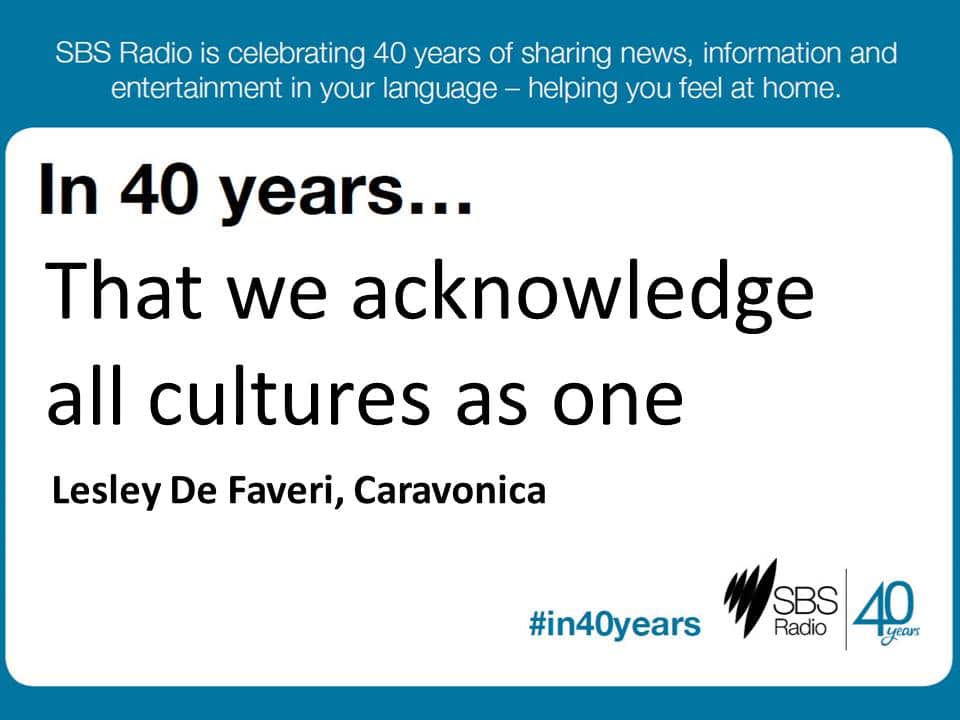 #in40years SBS Radio