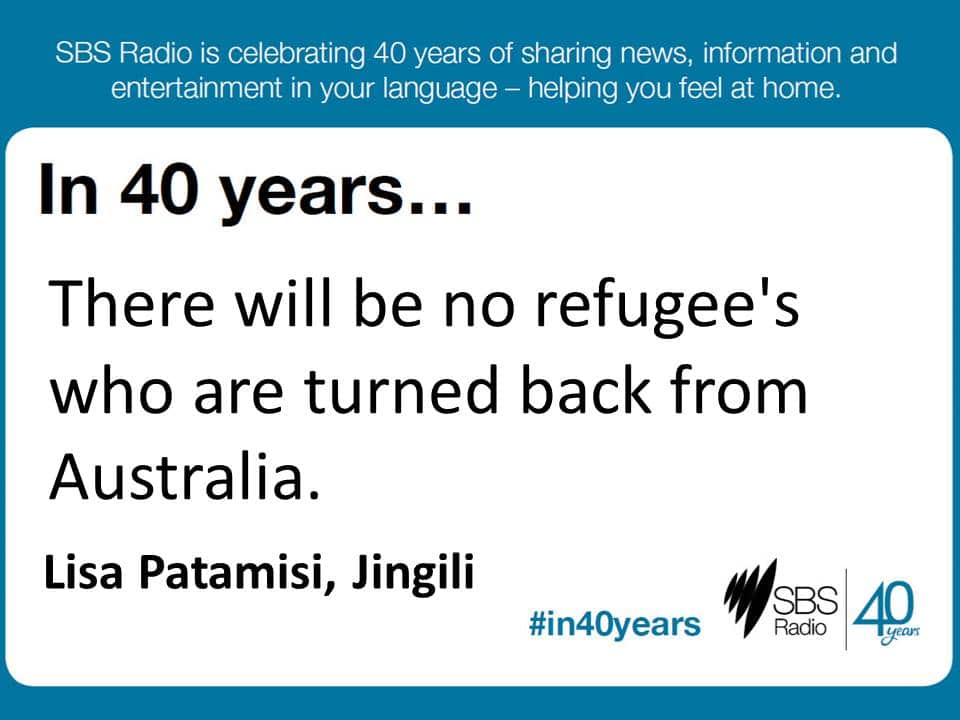 #in40years SBS Radio