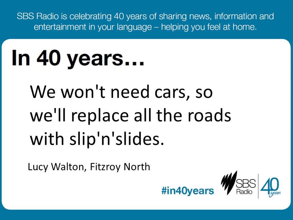 #in40years SBS Radio