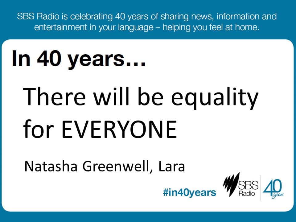 #in40years SBS Radio