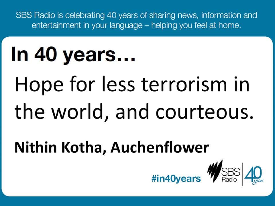 #in40years SBS Radio