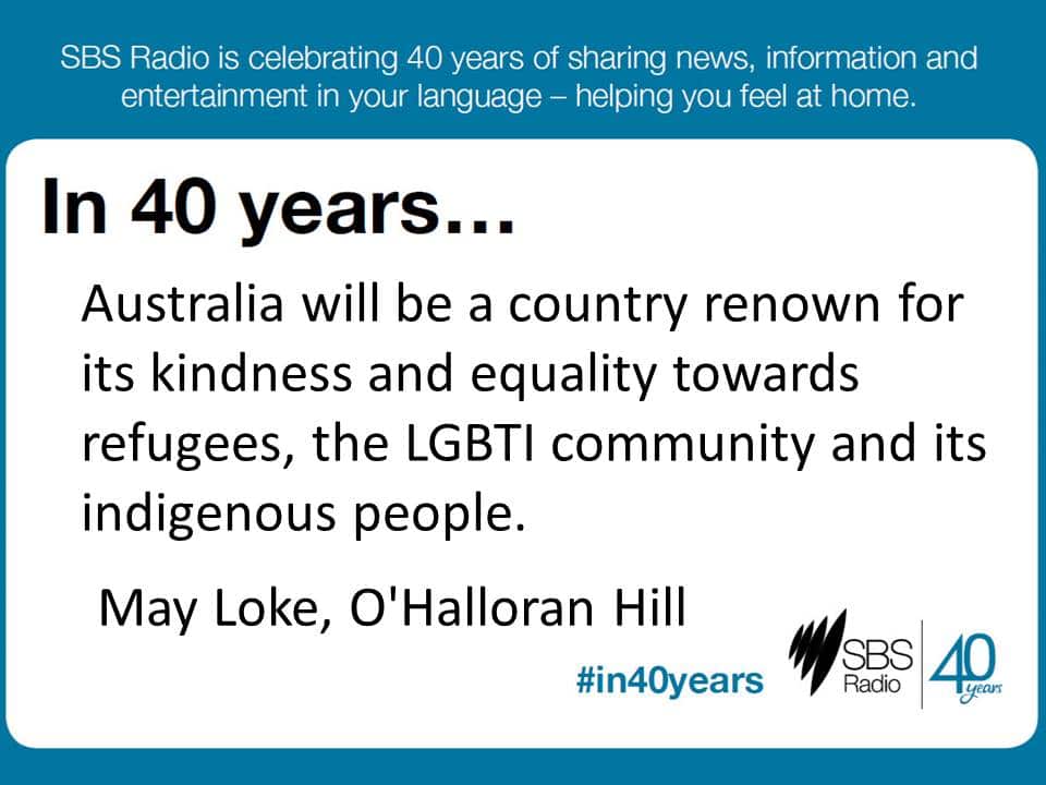 #in40years SBS Radio