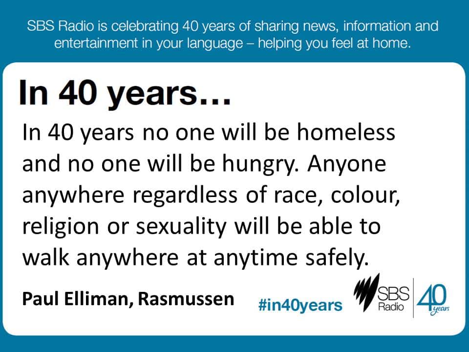 #in40years SBS Radio