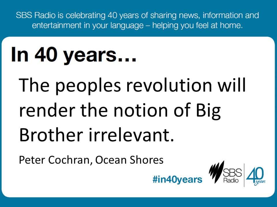 #in40years SBS Radio