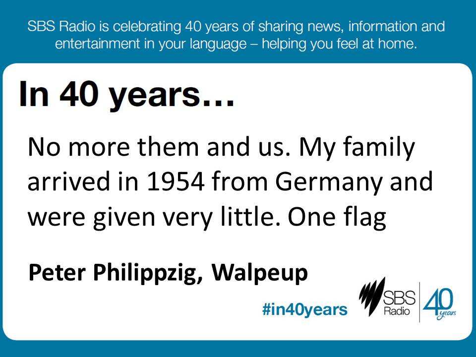 #in40years SBS Radio