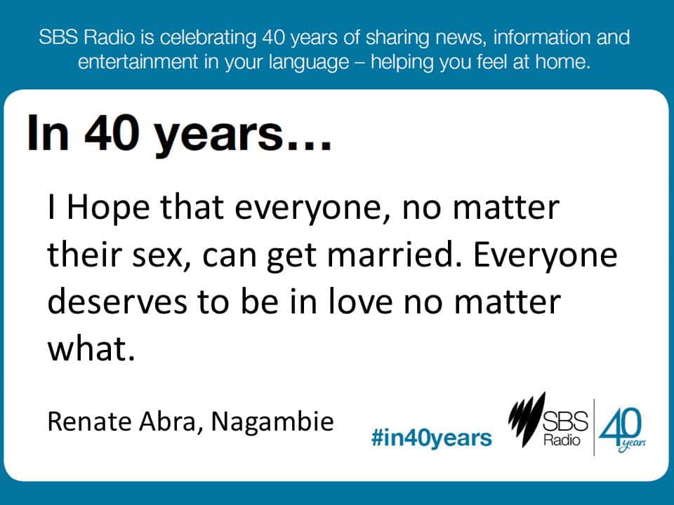 #in40years SBS Radio