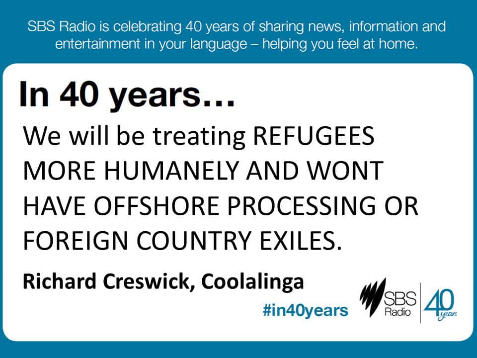 #in40years SBS Radio