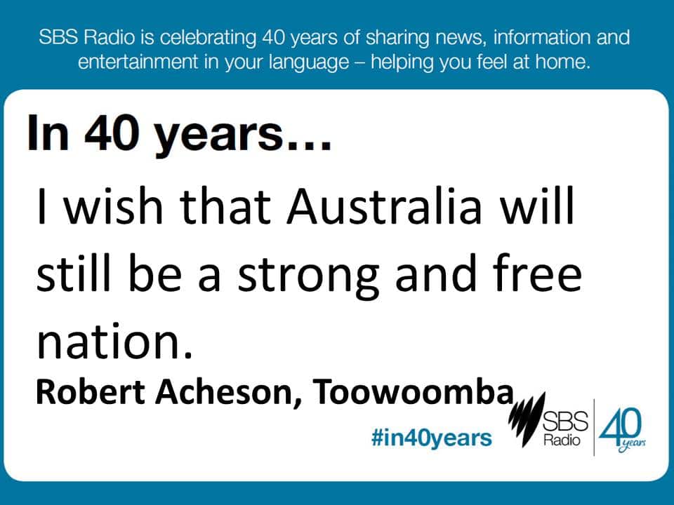 #in40years SBS Radio