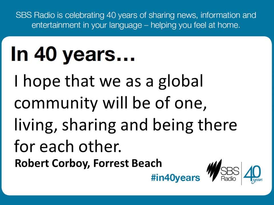 #in40years SBS Radio