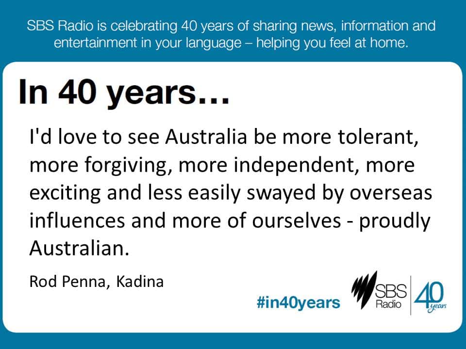 #in40years SBS Radio