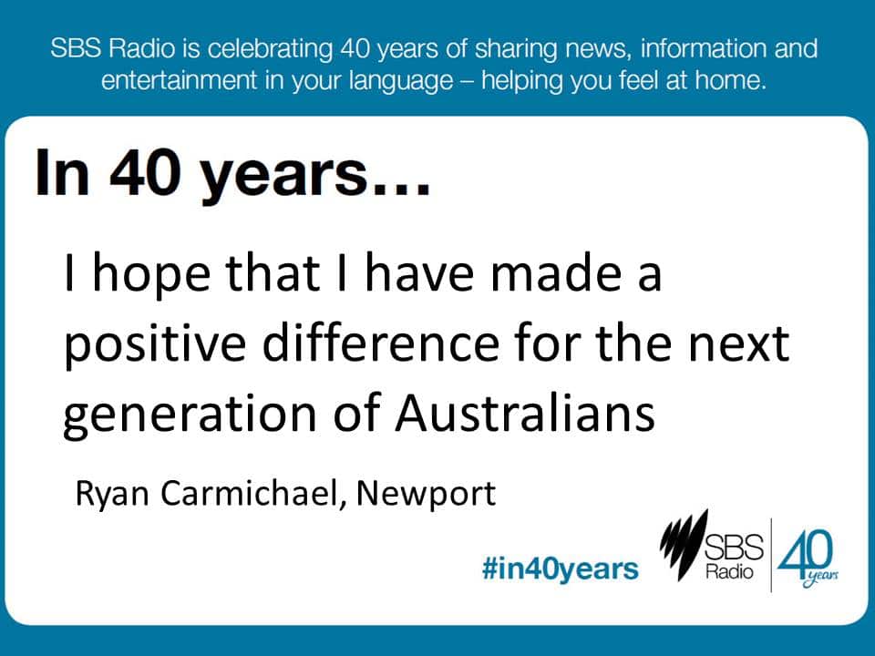 #in40years SBS Radio
