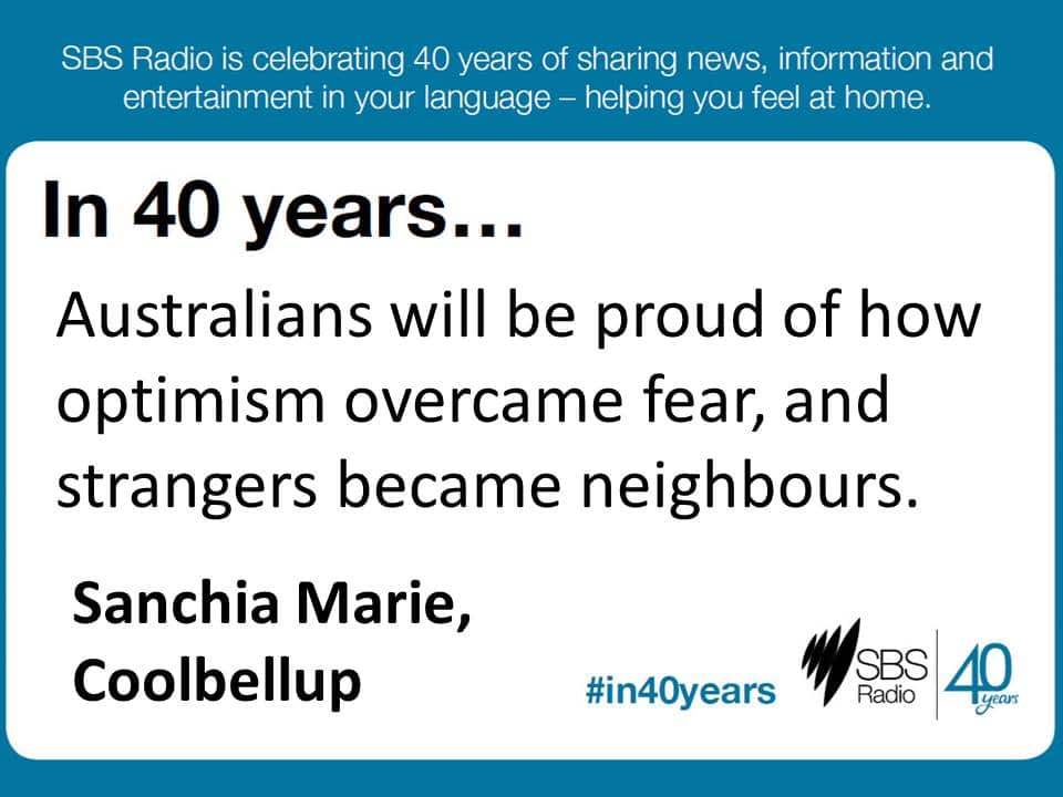 #in40years SBS Radio
