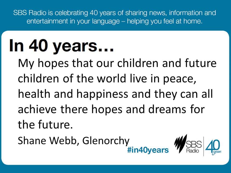 #in40years SBS Radio