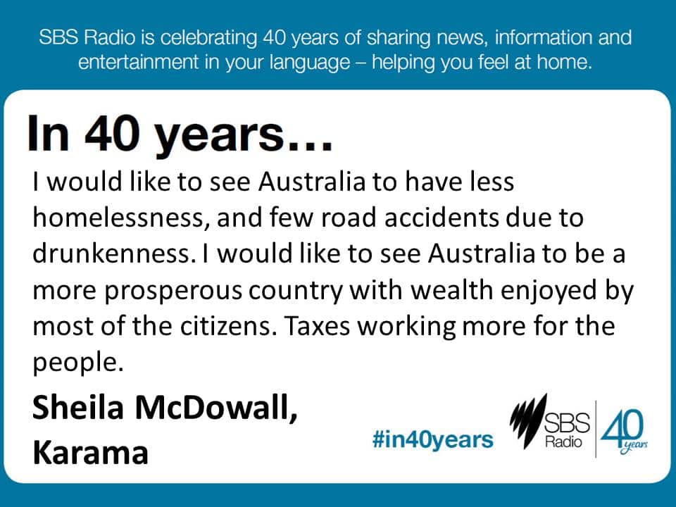 #in40years SBS Radio
