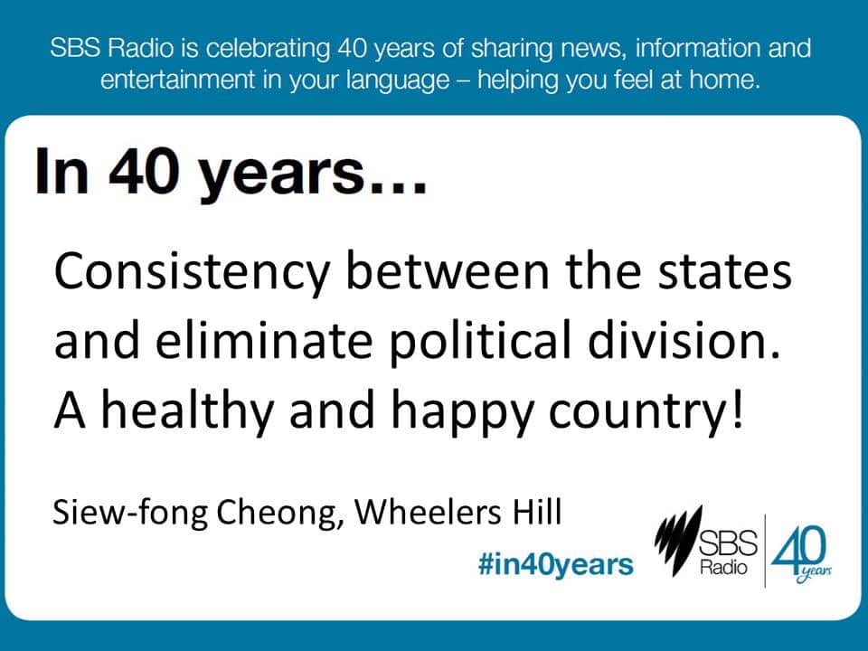 #in40years SBS Radio