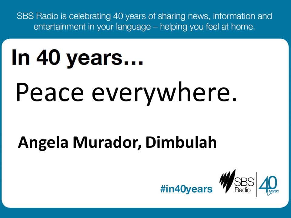 #in40years SBS Radio