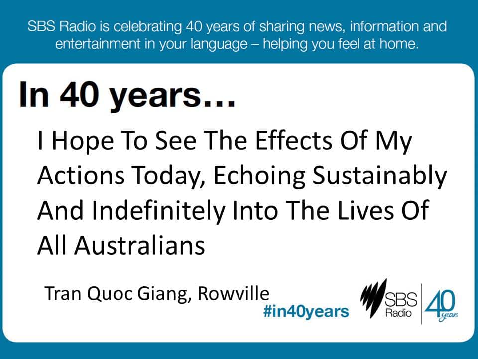 #in40years SBS Radio