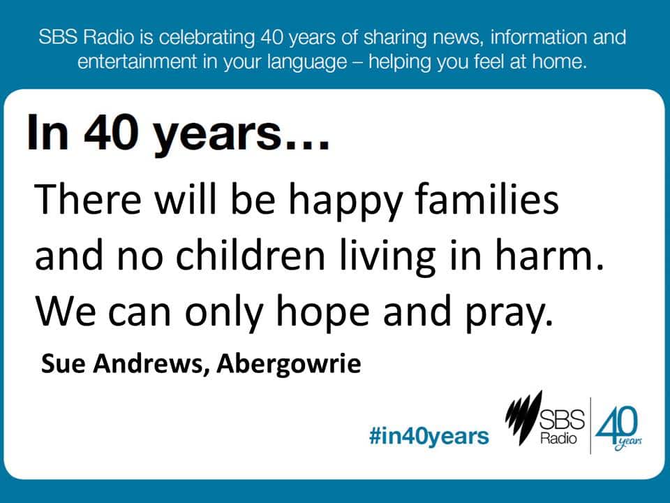 #in40years SBS Radio 