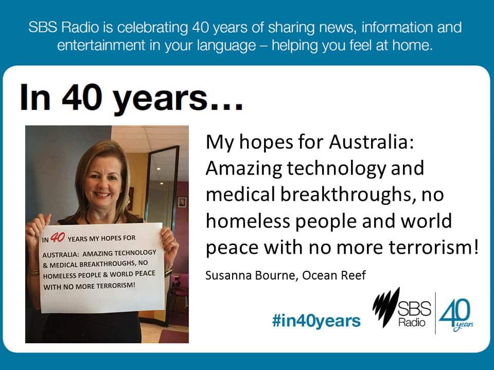 #in40years SBS Radio