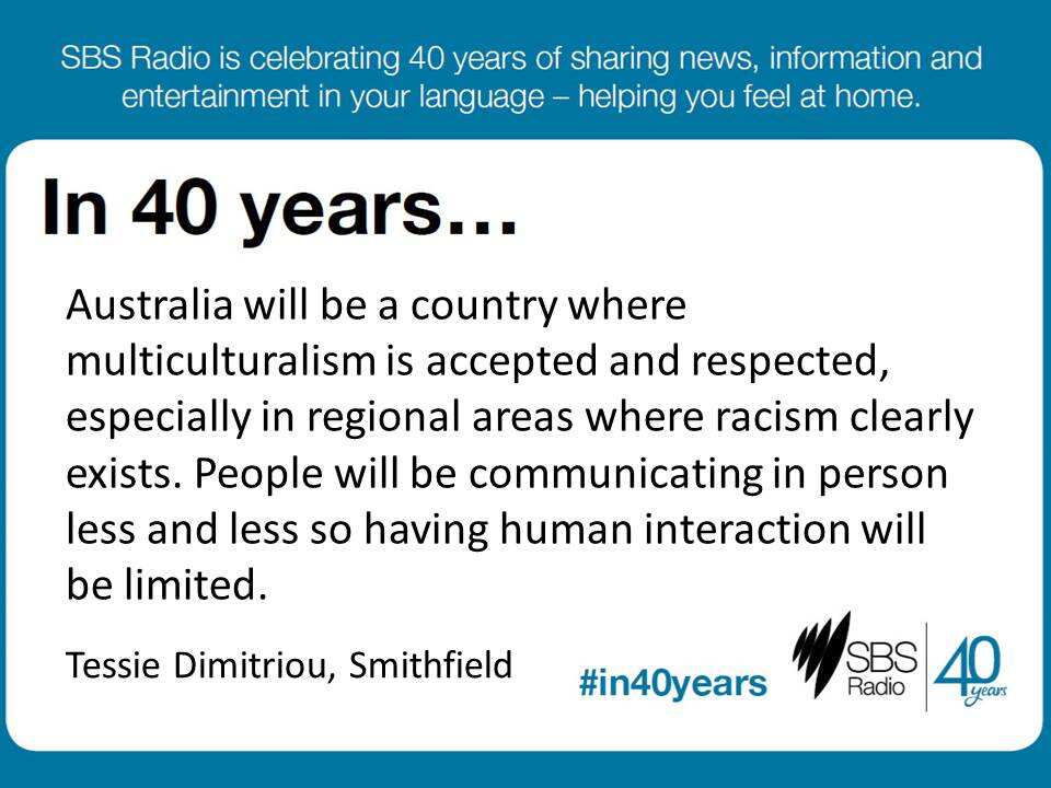 #in40years SBS Radio