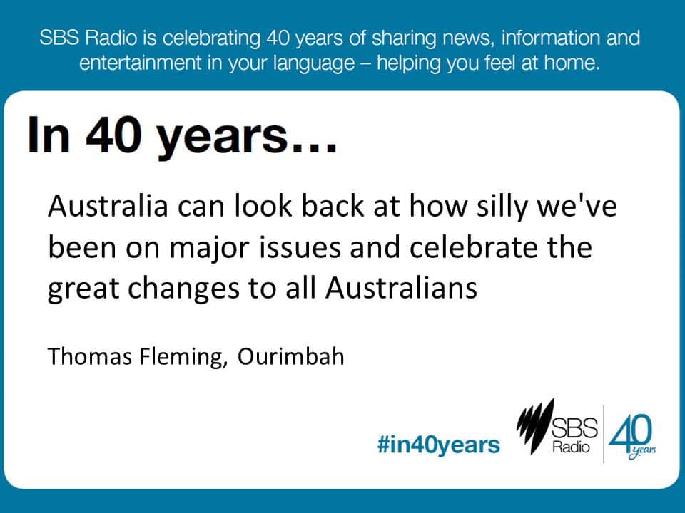 #in40years SBS Radio