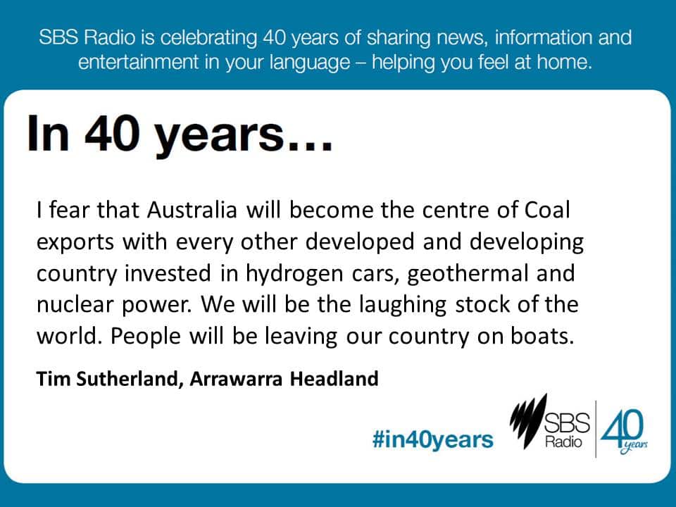 #in40years SBS Radio