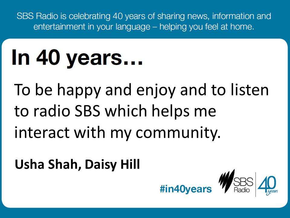 #in40years SBS Radio