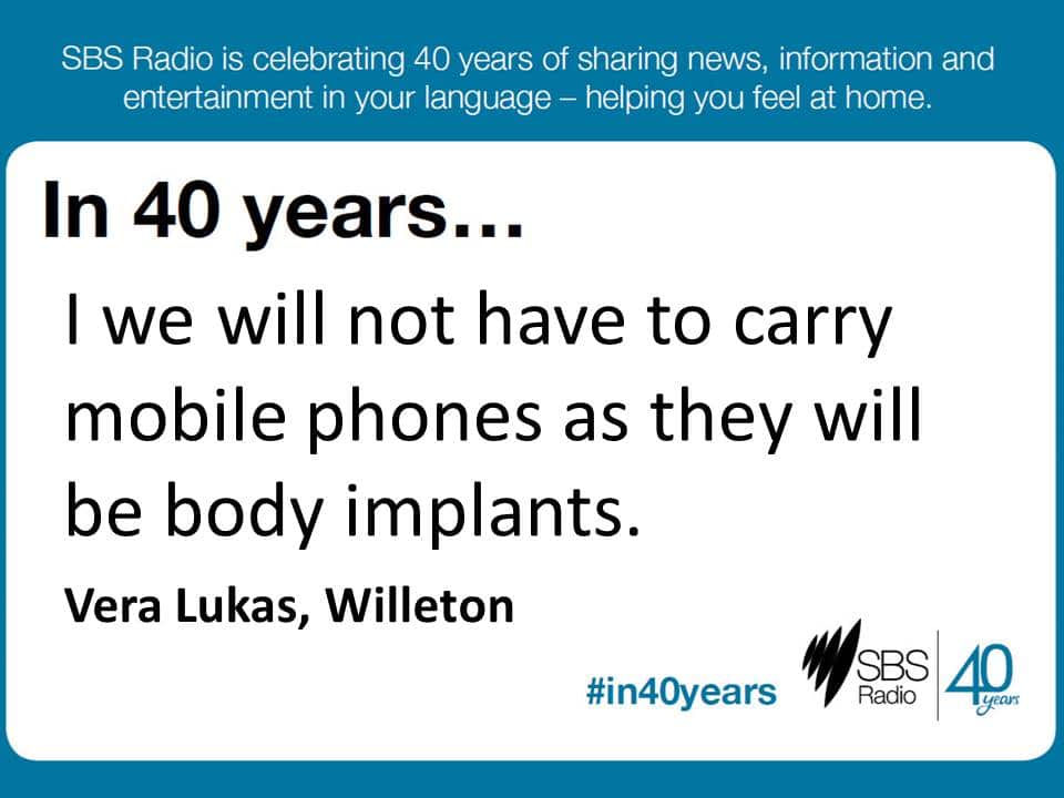 #in40years SBS Radio