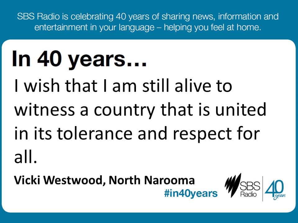#in40years SBS Radio