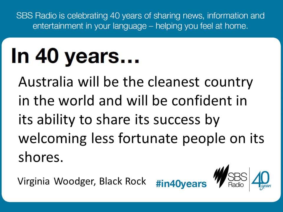 #in40years SBS Radio