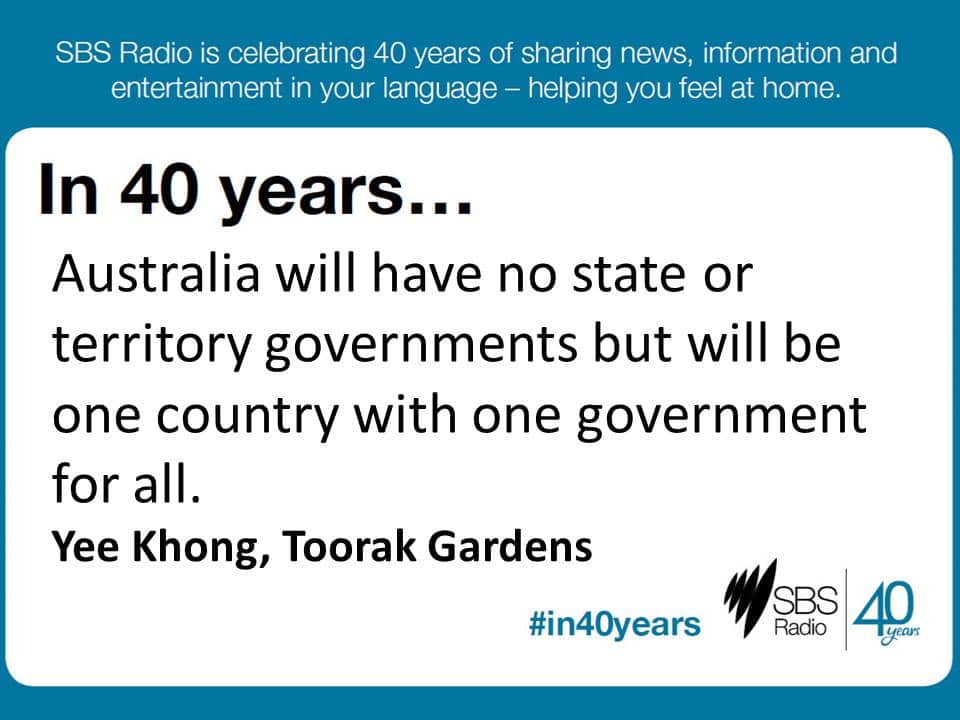 #in40years SBS Radio