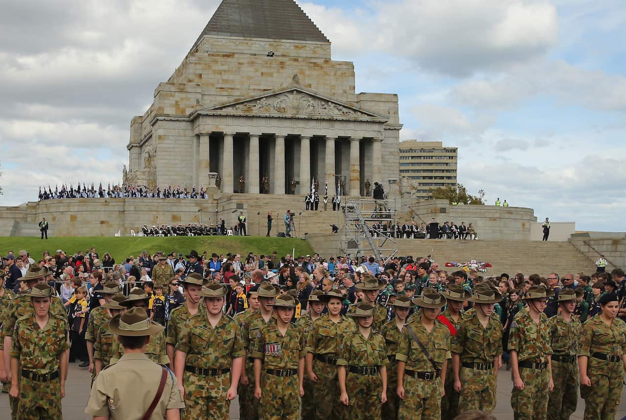 Australians Commemorate ANZAC Day