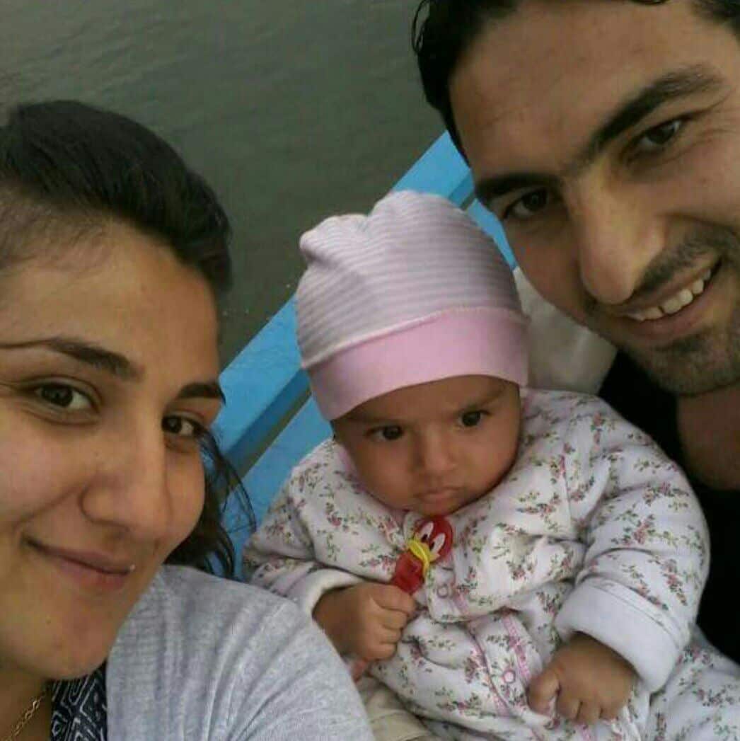Ronak, Brindar and baby Aya - Syrian refugees