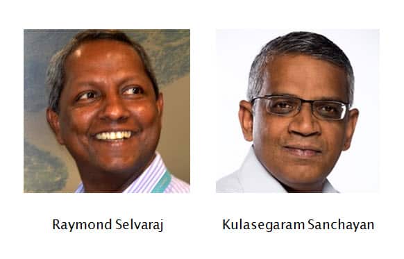 Raymond Selvaraj and Kulasegaram Sanchayan