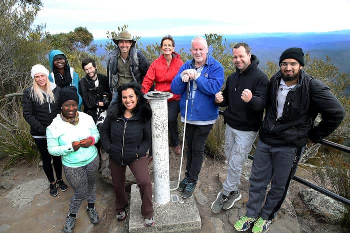 The cast of The Employables