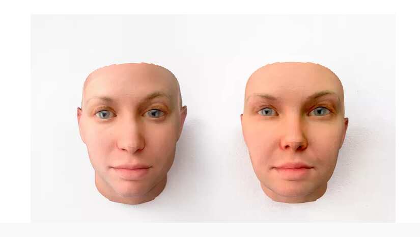 3D masks made from the DNA of Chelsea Manning.
