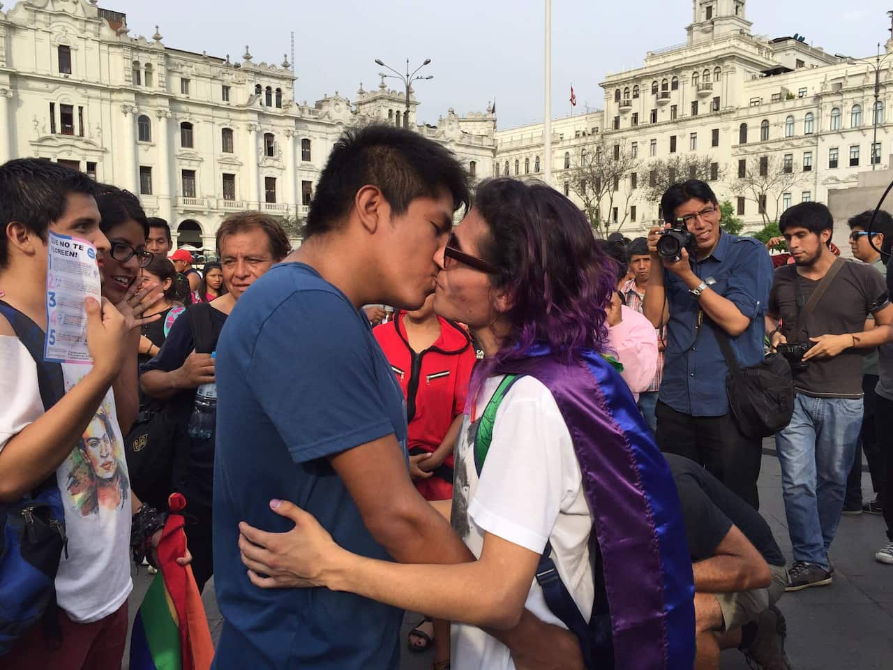 Peru held a ‘kissathon’ for LGBT rights