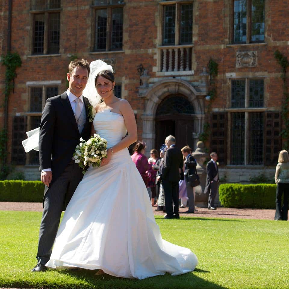 Andrew and Tatiana, on their wedding day.