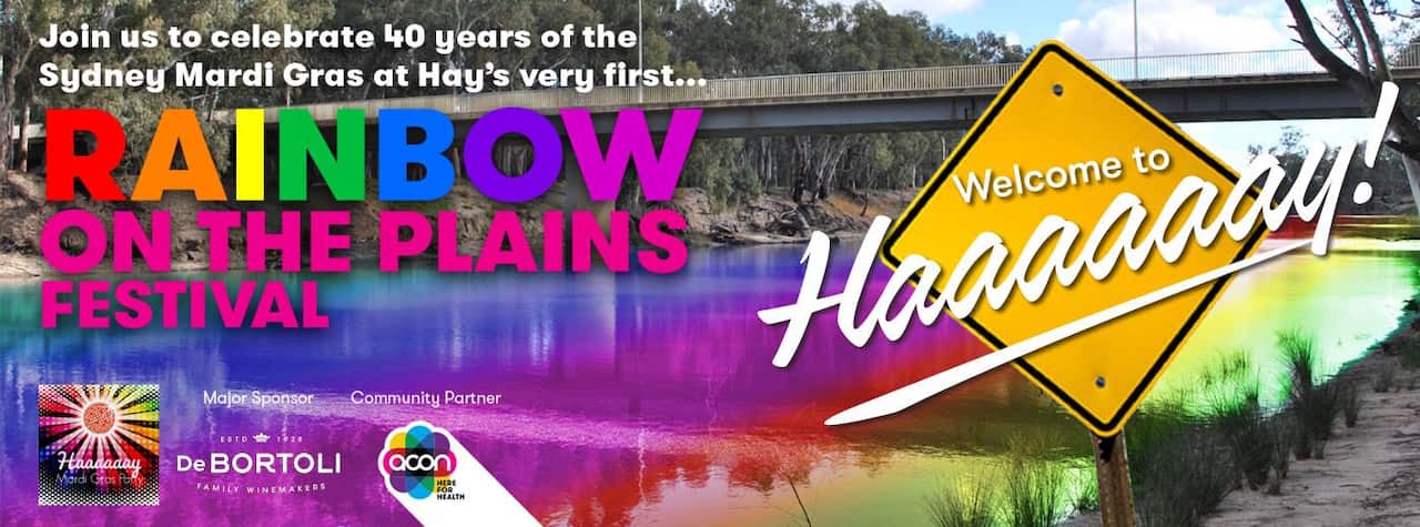 Rainbow On The Plains