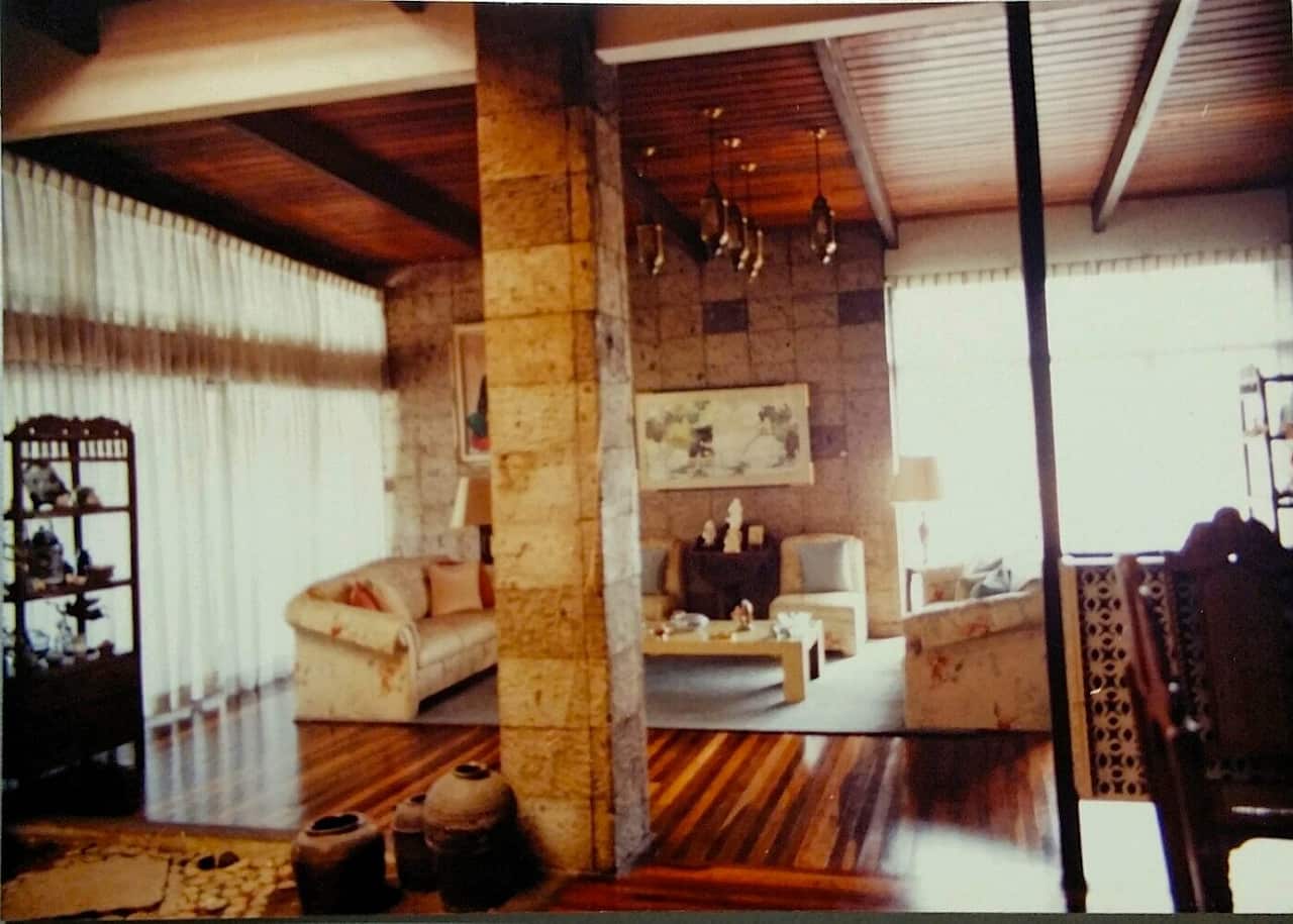 Ala Paredes' grandparents' house.