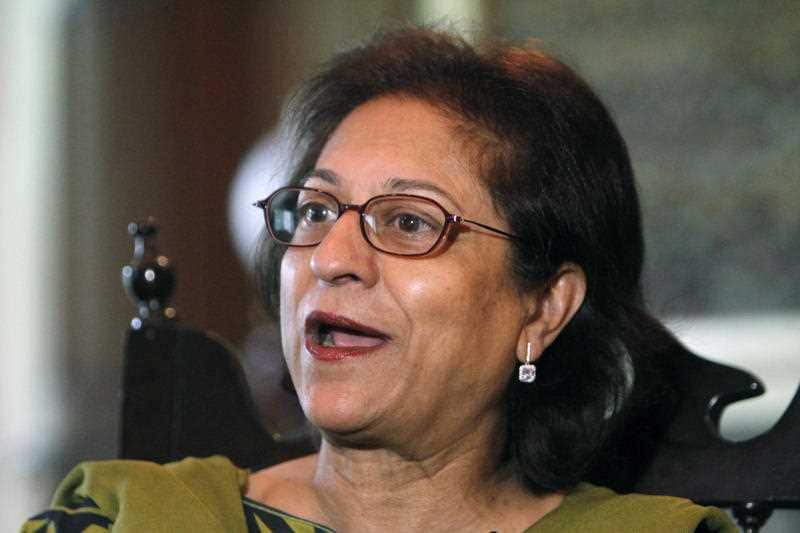 Pakistani human rights activist Asma Jahangir