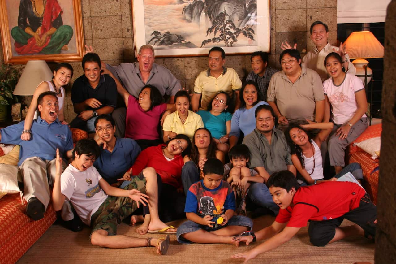 Ala Paredes' family.