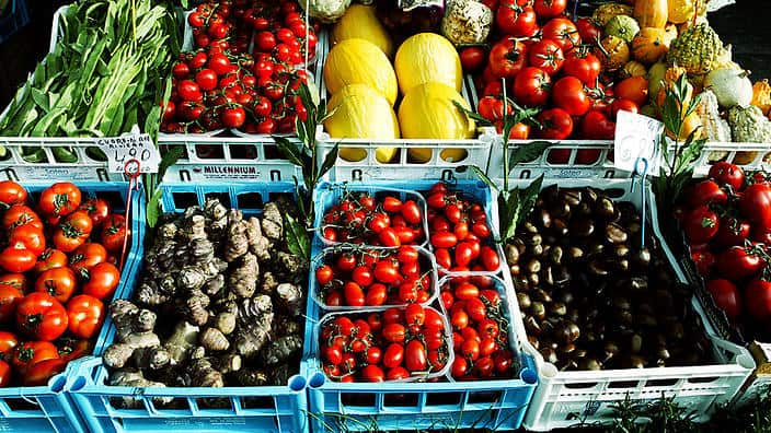 fruits and vegetables