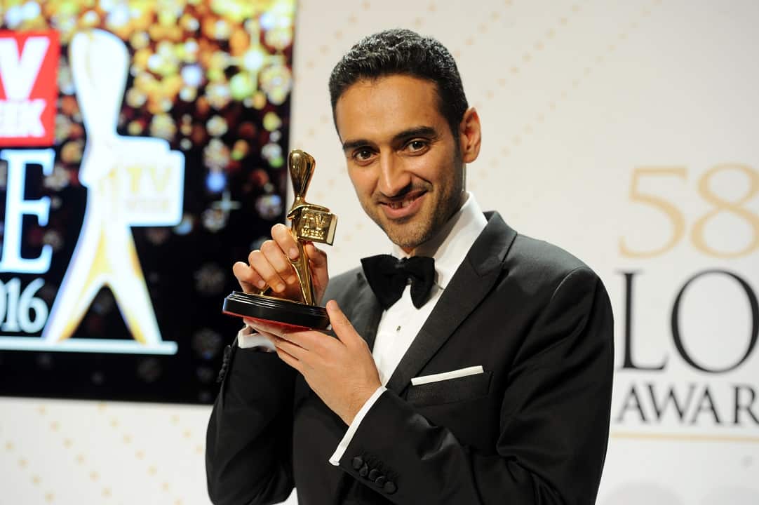 Network Ten talent and Gold Logie winner Waleed Aly was among the people that met with the visiting European journalists.