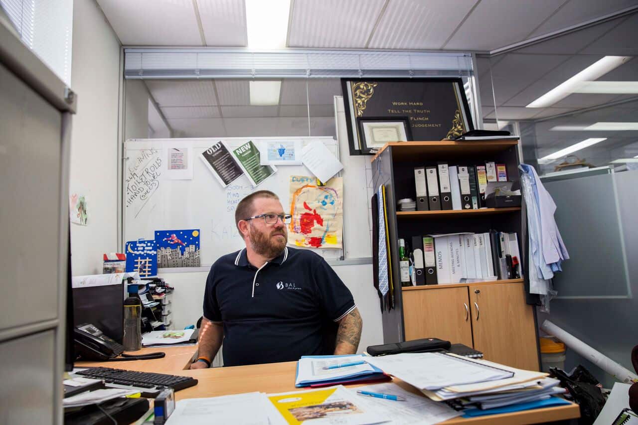 General manager of Potter’s Field and BAL, Adrian Gillman.