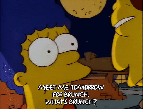 simpsons brunch