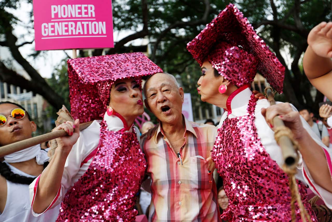 Foreigners have been barred from attending Singapore’s Pride event