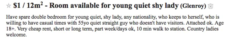 Craigslist/Screenshot