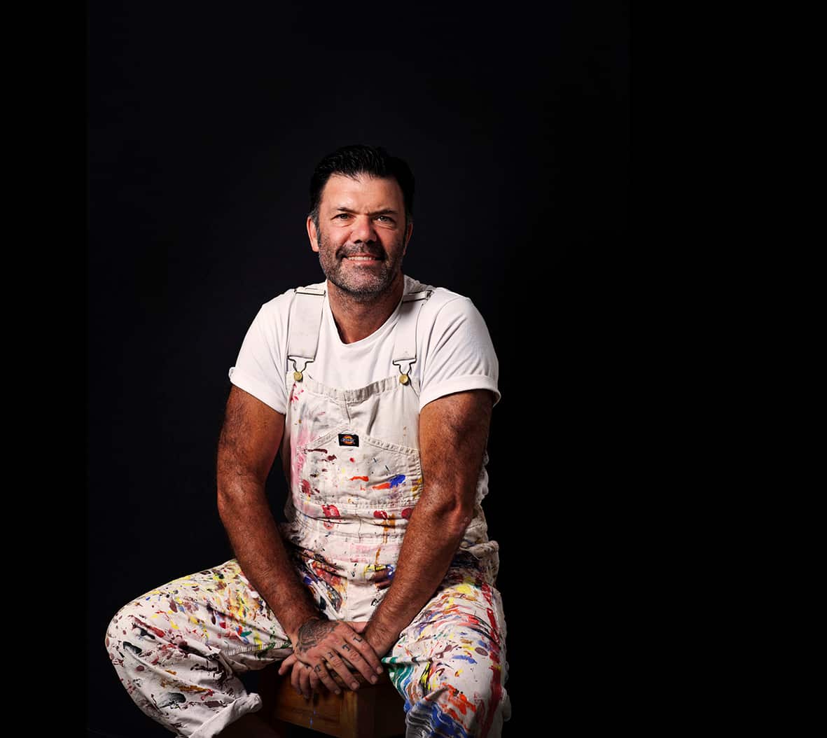 "For as long as I can remember, I was taught not to celebrate my Aboriginality," says Blak Douglas (pictured).  